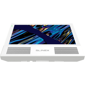 Slinex Sonik 7 Cloud White - Відеодомофон з двома динаміками, змінними панелями та переадресацією виклику