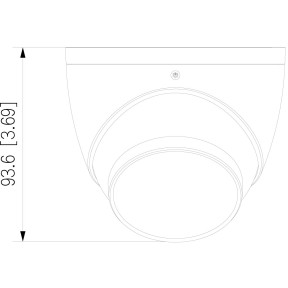 HD-CVI камера відеоспостереження Dahua Technology DH-HAC-HDW1801TP 2.8 mm