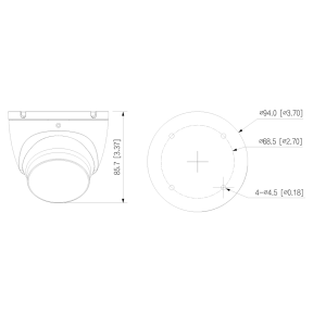 Dahua Technology DH-HAC-HDW1200TLMP-IL-A (2.8 мм) - 2Мп HDCVI-камера з подвійним підсвічуванням