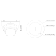 Dahua Technology DH-HAC-HDW1200TLMP-IL-A (2.8 мм) - 2Мп HDCVI-камера з подвійним підсвічуванням