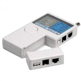 Тестер кабелю RJ-45, RJ-12, USB, BNC Hypernet RX-1000