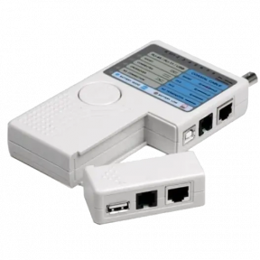 Тестер кабелю RJ-45, RJ-12, USB, BNC Hypernet RX-1000