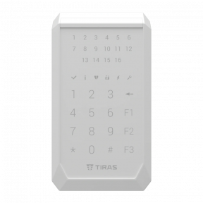 Клавіатура Tiras K-PAD16 (white)