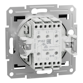 Schneider Electric Asfora EPH0600171 - Перемикач двоклавішний