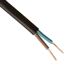 Провід ШВВП чорний (бухта 100 м.) Каблекс 2х0,75