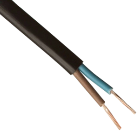 Провід ШВВП чорний (бухта 100 м.) Каблекс 2х0,75