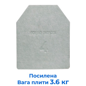 Бронепластина «Посилена» (4 клас)