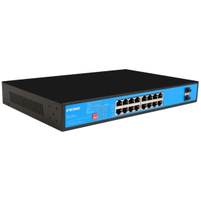 Ewind EW-S1918CG-AP - 16-портовий PoE 300 Вт 2G SFP комутатор