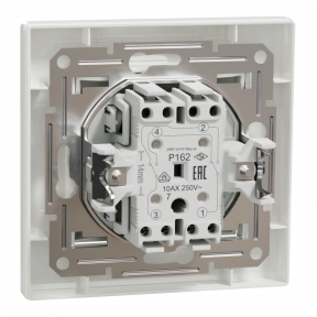 Schneider Electric ASFORA EPH0500121 Вимикач 1-кл. білий перехресний