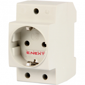 Enext e.socket.pro.din.tms Розетка на DIN-рейку 230 В