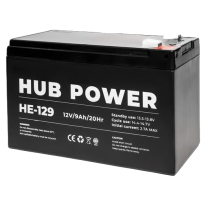 Hub Power HE-129 12V 9AH - Аккумуляторная батарея