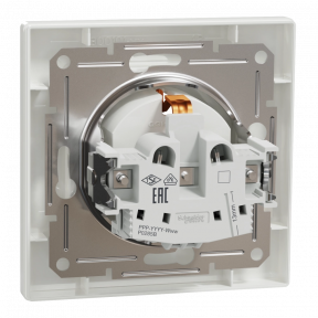 Schneider Electric ASFORA EPH2900121 Розетка одинарна із заземленням