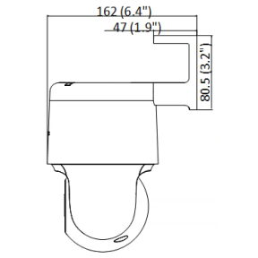 Hikvision DS-2DE2C400MW-DE(F0)(S7) (2.8мм) - 4Мп купольна міні-камера PT