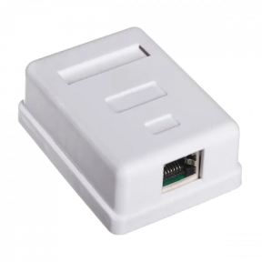 Hypernet MB-STP1 Розетка 1 порт экранированная RJ45 STP белая
