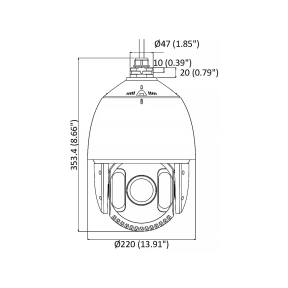Hikvision DS-2DE7A245IX-AE/S1 - 2Мп камера DarkFighter
