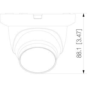 Dahua Technology HAC-HDW1231TLMQP-A (2.8 мм) - 2 Мп HDCVI Starlight камера