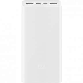Повербанк Xiaomi Mi Power Bank 3 20000 mAh 18W PLM18ZM White (VXN4258CN)