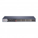 Hikvision DS-3E0528HP-E - 24-портовий гігабітний некерований комутатор POE