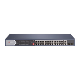 Hikvision DS-3E0528HP-E - 24-портовий гігабітний некерований комутатор POE