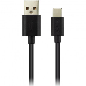 Canyon UC-2B Чорний (USB Type C - USB 2.0, 2 м) - Кабель для заряджання пристроїв i синхронiзацiї даних