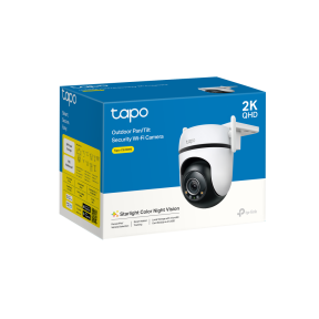 TP-LINK Tapo C520WS - Вулична поворотна Wi-Fi камера спостереження з можливістю панорамування та нахилу
