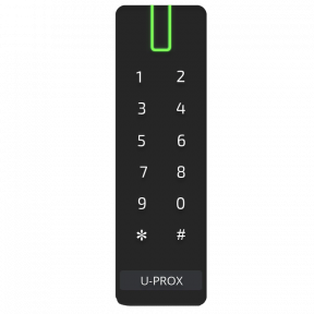 U-Prox SE keypad - Універсальний мультиформатний зчитувач ідентифікаторів з клавіатурою та підтримкою OSDP