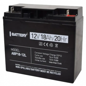 Акумуляторна батарея для ДБЖ I-Battery ABP18-12L