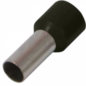 Enext e.terminal.stand.e7508.black 0.75 кв.мм Изолированный наконечник втулковый черный