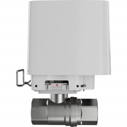 Ajax WaterStop 1" white - Кран кульовий з електроприводом