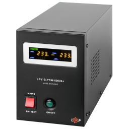 Резервне ДБЖ LogicPower LPY-B-PSW-500VA+ (4149)
