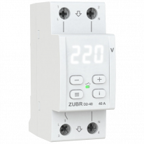 ZUBR D2-40 (max 40 А, 8 800 ВА) Реле напряжения