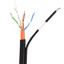 GoldMine GM UTP 4*2*0.5-CU PVC PE MT кат.5е - Кабель (UTP мідь зовнішній з тросом, що несе) бухта 305м