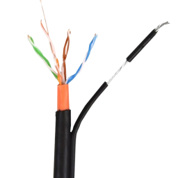 GoldMine GM UTP 4*2*0.5-CU PVC PE MT кат.5е - Кабель (UTP мідь зовнішній з тросом, що несе) бухта 305м