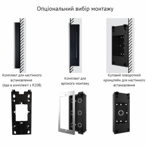 Двохабонентна панель виклику AKUVOX R20B