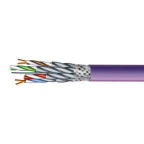 Кабель ЗЗКМ (FTP мідь безгалоговий LSZH) Category 7e S/FTP LSZH 4х2х23 AWG (70910151) бухта 500м