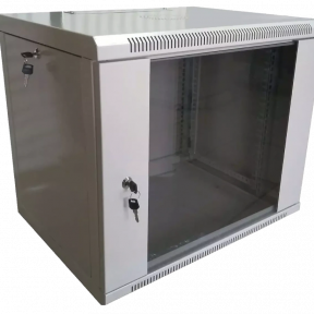 Шафа коммутаційна настінна Hypernet WMNC-9U-FLAT-AC (9U, 600x450 розбірна)