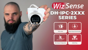 Камери Dahua 2449 WizSense з аналітичним моніторингом та подвійним підсвічуванням